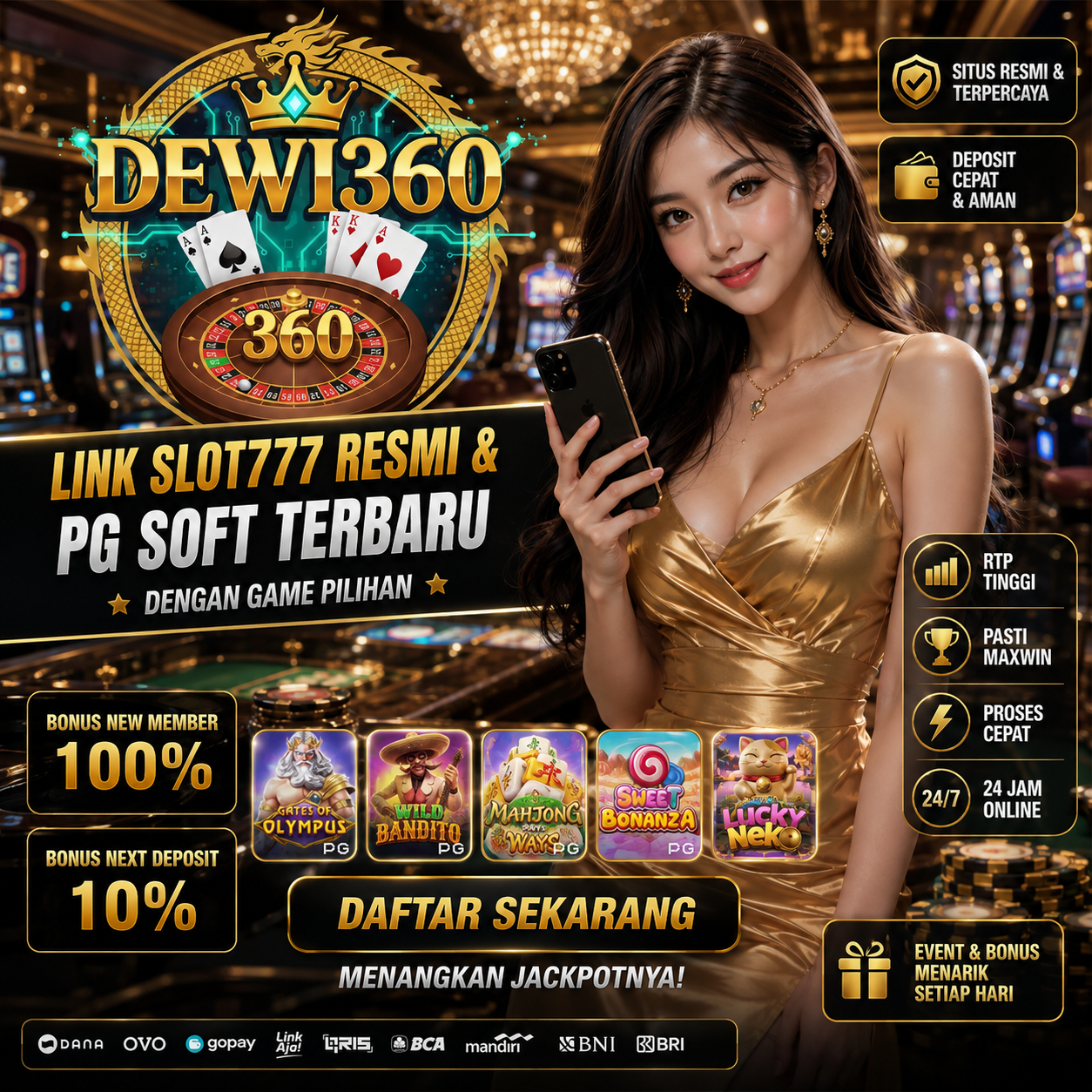 DEWI360 - Link Situs Slot Gacor Hari Ini Slot Online Resmi Terpercaya Gampang Maxwin
